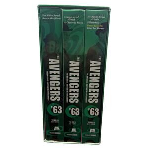 The Avengers '63 Set 4 [ VHS ] Original British TV ~ Cult Classic